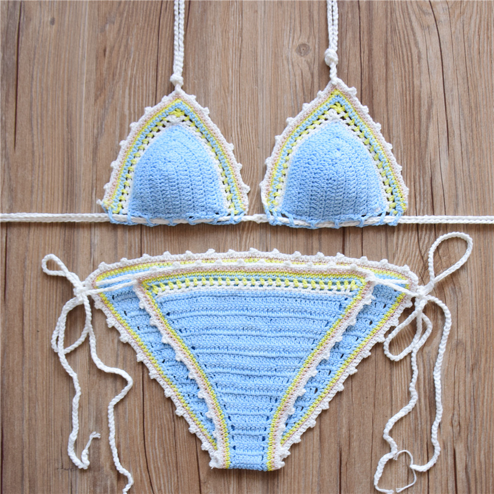 Handmade Crochet Bikini Set On Luulla